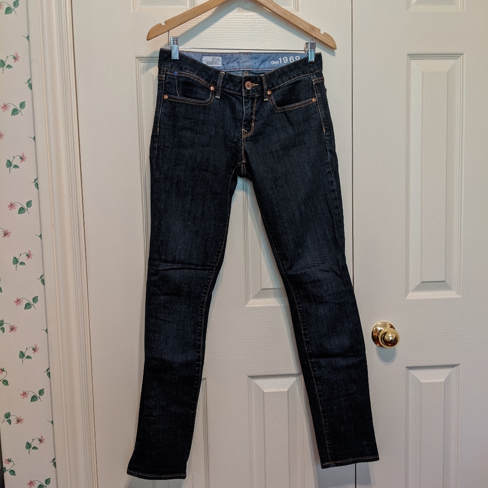 Gap Always Skinny dark wash jeans